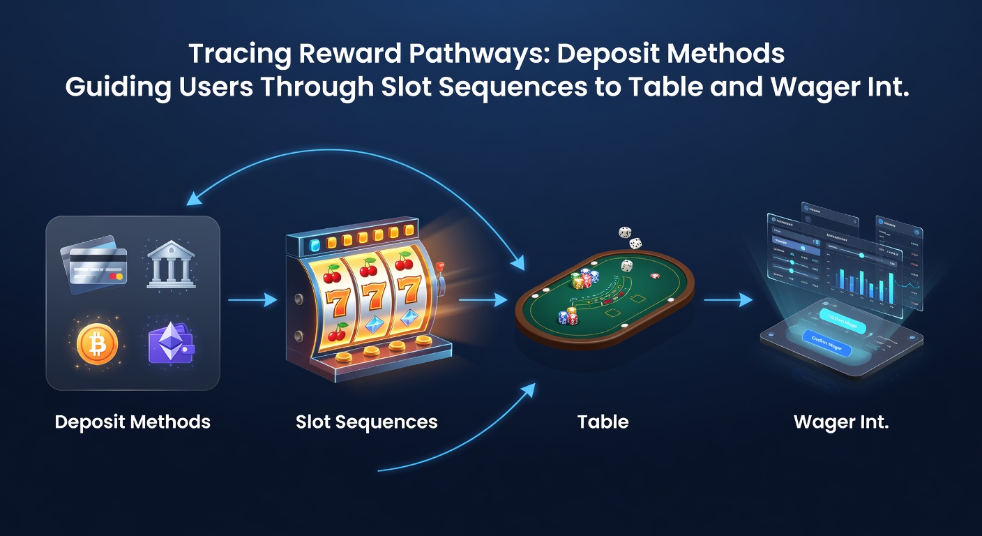 Illustration of reward pathways moving from slot wins into live dealer tables and sportsbook integrations